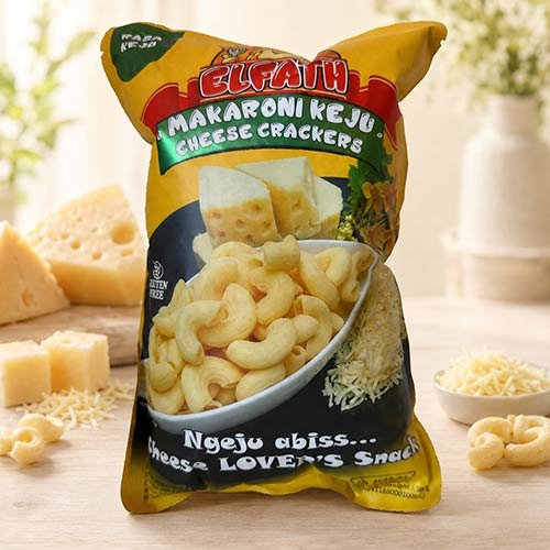 Elfath Full Cheese gluten-free cheese cracker retail pack