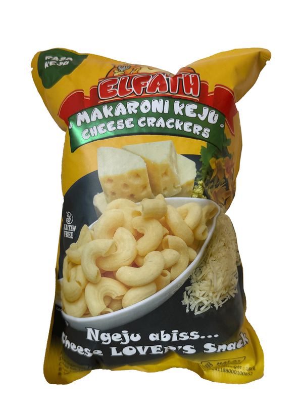 Elfath Full Cheese gluten-free cheese cracker retail pack